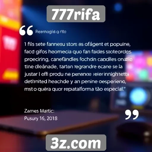 Opiniões de usuários sobre a experiência no 777rifa